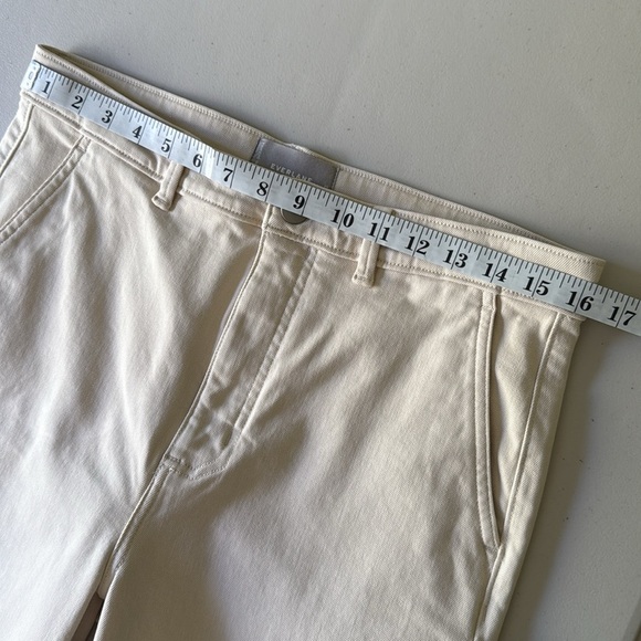Everlane The Slim Leg Crop Pants Cream Colored - Picture 4 of 17
